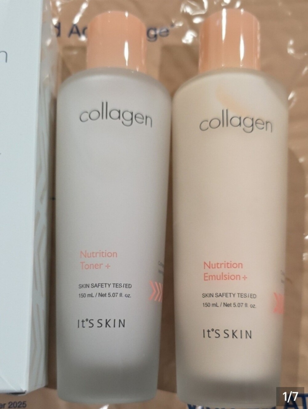 Collagen Nutrition Toner and Moisturizer— Hydration 2 Items